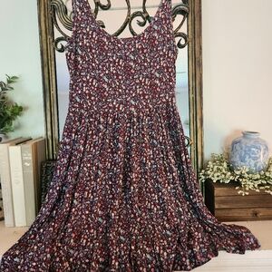 American Eagle Floral Dress Size Small